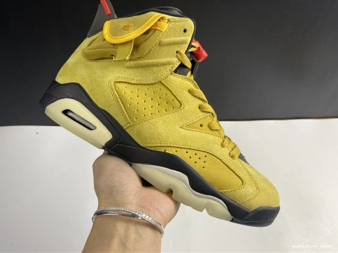 Cheap CN1084-300 6 AIR SCOTT X YELLOW JORDAN TRAVIS 0808